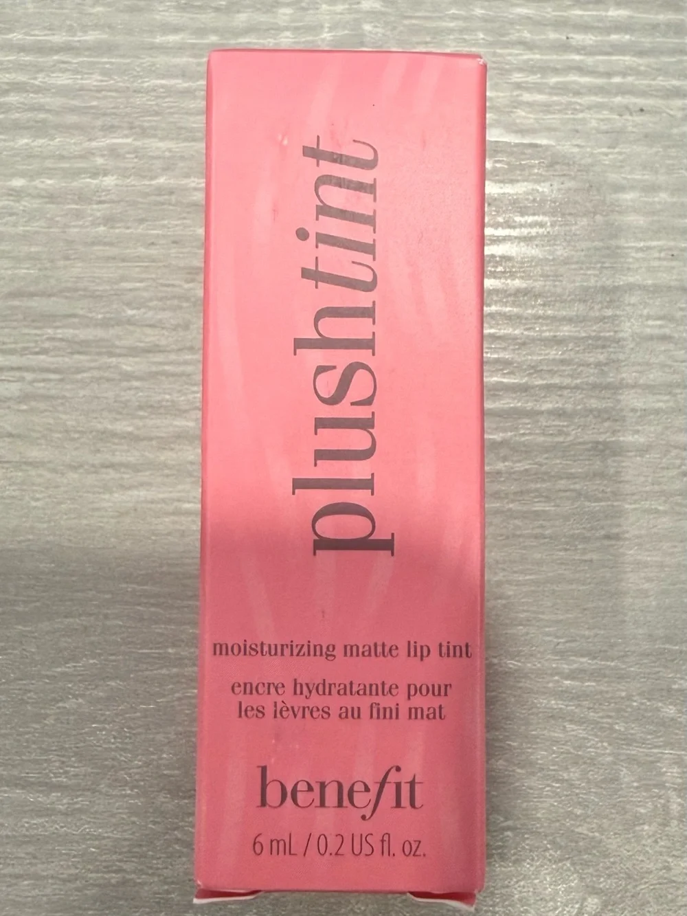 Benefit Plushtint Matte Lip Tint- Cream Puff